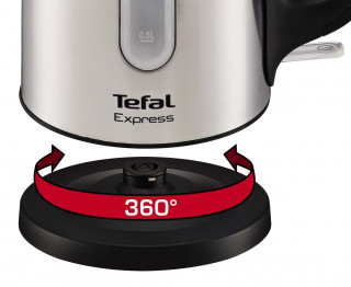 Tefal KI230D30 New Express 1,7 literes ezüst-fekete vízforraló Otthon