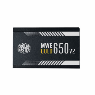 Cooler Master MWE Gold 650 - V2 tápegység 650 W 24-pin ATX ATX Fekete PC