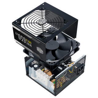 Cooler Master MWE Gold 650 - V2 tápegység 650 W 24-pin ATX ATX Fekete PC