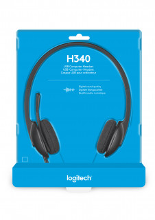 Logitech H340 Headset USB PC