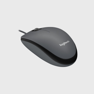 Logitech M100 Optical - Fekete PC