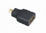 Gembird HDMI micro D -> HDMI M/F adapter fekete thumbnail