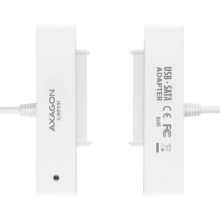 Axagon ADSA-1S Fehér [2.5"/USB2.0] PC