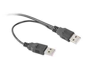 Gembird USB A -> SATA Slimline 13pin M/F adatkábel 0.5m fekete PC