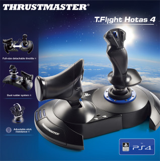 Thrustmaster Joystick T-FLIGHT HOTAS 4 for PS4 and PC (4160664) PC