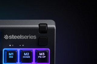 Steelseries Apex 3 TKL billentyűzet USB QWERTY Angol Fekete (64836) PC