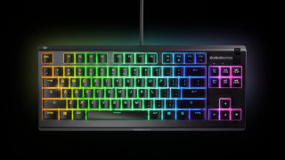 Steelseries Apex 3 TKL billentyűzet USB QWERTY Angol Fekete (64836) PC