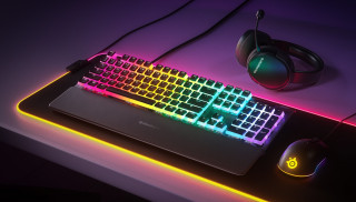 Steelseries PrismCaps angol billentyűkészlet fekete (104 keys) (60218) PC