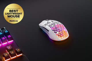 Steelseries Steelseries Aerox 3 (2022) Snow optikai Bluetooth / vezeték nélküli gaming egér fehér (62608) PC