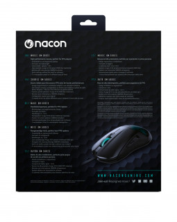 NACON GM-500 E-Sport Egér Fekete PC