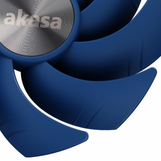 Akasa Alucia SC14 140mm PWM - Fekete/Kék PC