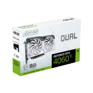 ASUS Dual GeForce RTX 4060 Ti White 8GB GDDR6 (DUAL-RTX4060TI-8G-WHITE) PC