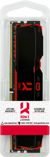 GOODRAM DDR4 2666 8GB IRDM X CL16 KIT (2x4GB) Fekete PC