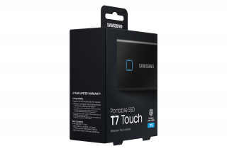 Samsung T7 Touch external Black , USB 3.2, 1TB PC