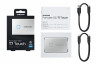 Samsung T7 Touch external Silver , USB 3.2, 1TB thumbnail