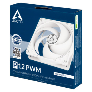 Arctic P12 PWM (White/White) PC