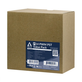 Arctic P14 PWM PST Pressure-optimised fan Value Pack PC