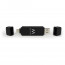 Ewent EW1075 USB 3.1 Type C/A Kártyaolvasó - Fekete thumbnail