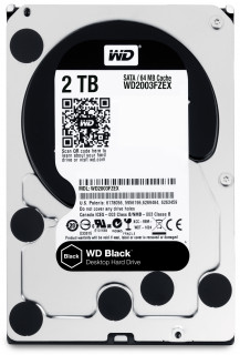 WD Black 2TB [3.5'/64MB/7200/SATA3] PC