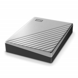 External HDD WD My Passport Ultra 2.5' 4TB USB3.1 Silver Worldwide PC