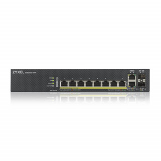 ZyXEL GS1920-8HPv2 8port GbE LAN PoE (130W) 2port Gbe combo RJ45/SFP L2 menedzselhető switch PC