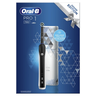 Oral-B PRO750 CROSSACTION elektromos fogkefe, design editon Otthon