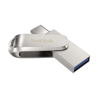 Sandisk Dual Drive Luxe, Type-C™, USB 3.1 Gen 1, 512GB, 150MB/s PC