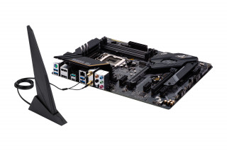 Asus Alaplap - Intel TUF GAMING Z490-PLUS (WI-FI) s1200 (Z490, 4xDDR4 4800MHz, 6xSATA3, 2xM.2, RAID, 2xUSB2.0, 8xUSB3.2) PC