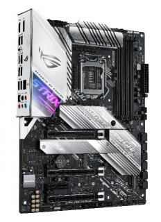 Asus Alaplap - Intel ROG STIRX Z490-A GAMING s1200 (Z490, 4xDDR4 4800MHz, 6xSATA3, 2xM.2, RAID, 6xUSB2.0, 9xUSB3.2) PC