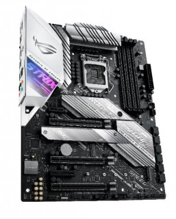 Asus Alaplap - Intel ROG STIRX Z490-A GAMING s1200 (Z490, 4xDDR4 4800MHz, 6xSATA3, 2xM.2, RAID, 6xUSB2.0, 9xUSB3.2) PC