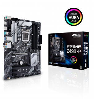 ASUS PRIME Z490-P Intel Z490 LGA1200 ATX alaplap PC