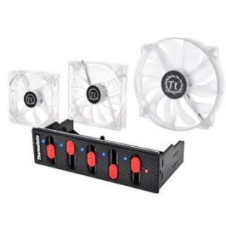 Thermaltake Commander F5 Multi Fan Controller Frontpanel Black PC