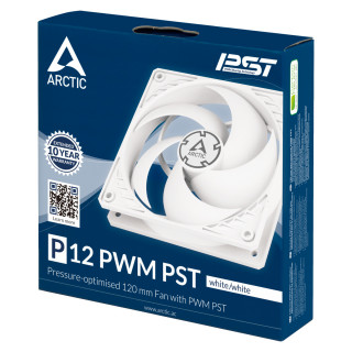 Arctic P12 PWM PST (White/White) PC