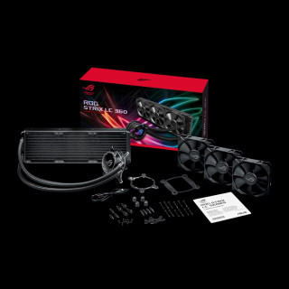 Asus ROG STRIX LC 360 - Fekete vízhűtés processzorhoz PC