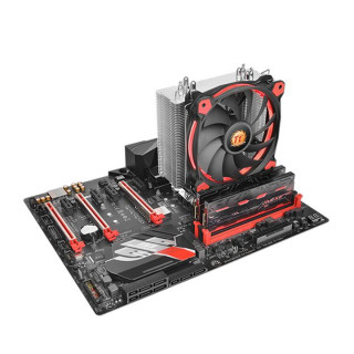 Thermaltake Riing Silent 12 (Universal) - Piros PC