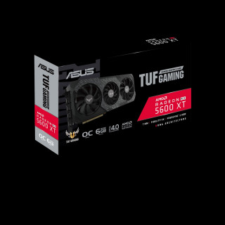 ASUS TUF3-RX5600XT-O6G-EVO-GAMING AMD 6GB GDDR6 192bit PCIe videókártya PC