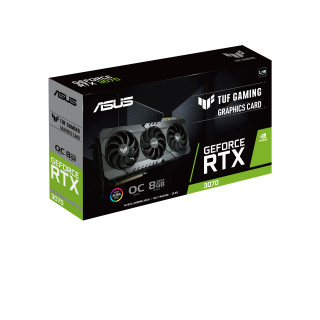 ASUS TUF-RTX3070-O8G-GAMING nVidia 8GB GDDR6 256bit PCIe videókártya PC