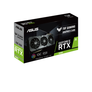 ASUS Videokártya PCI-Ex16x nVIDIA RTX 3060 12GB DDR6 OC (TUF-RTX3060-O12G-GAMING) PC