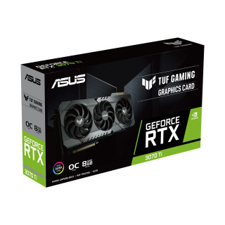 ASUS TUF-RTX3070TI-O8G-GAMING nVidia 8GB GDDR6X 256bit PCIe videokártya PC