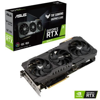 ASUS TUF-RTX3070TI-O8G-GAMING nVidia 8GB GDDR6X 256bit PCIe videokártya PC