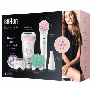 BRAUN SES9-995BS SensoSmart Epilator Otthon