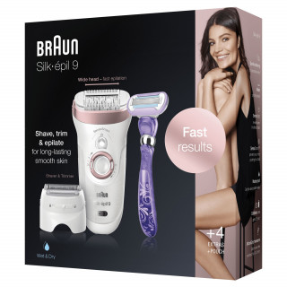 BRAUN Silk-épil 9 SensoSmart 9/870 Epilátor Otthon