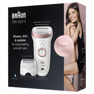 BRAUN Silk-épil SES9-720 Epilátor Otthon