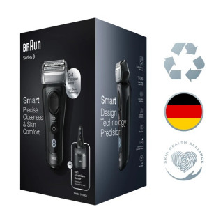 Braun Series 8 8450cc Wet & Dry Razor Borotva Otthon