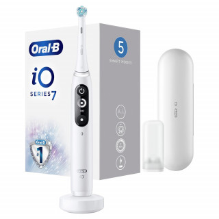Oral-B iO7 Electric Toothbrush White Otthon