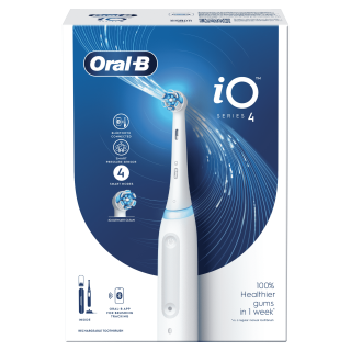 Oral-B iO4 elektromos fogkefe Quite - Fehér Otthon