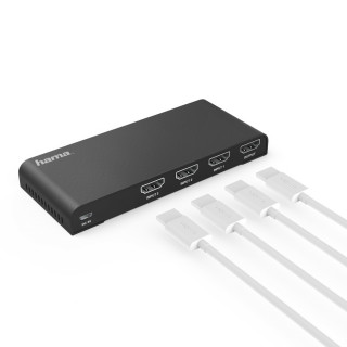 HDMI Switcher 3x1, 4K, Távirányítóval PC