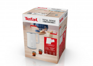 Tefal KO693110 Sense 1,5l fehér-szürke vízforraló Otthon