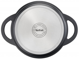 Tefal E2184634 Trattoria öntött alumínium fedős 28 cm-es fekete lábas Otthon