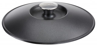 Tefal E2184634 Trattoria öntött alumínium fedős 28 cm-es fekete lábas Otthon